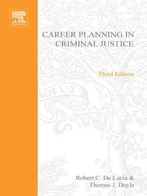 cover image of Career Planning in Criminal Justice